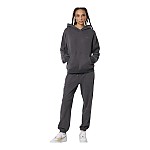 WOMEN'S RELAXED COTTON TERRY HOODIE