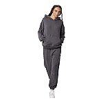 WOMEN'S RELAXED COTTON TERRY HOODIE