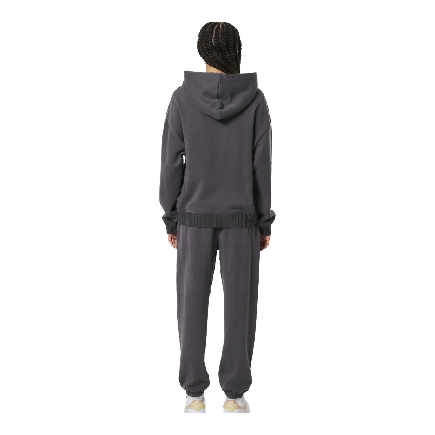 WOMEN'S RELAXED COTTON TERRY HOODIE