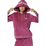 Unisex Ζακέτα Φούτερ με Κουκούλα σε Βελουτέ Υφή BODY ACTION