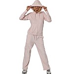 Unisex Ζακέτα Φούτερ με Κουκούλα σε Βελουτέ Υφή BODY ACTION