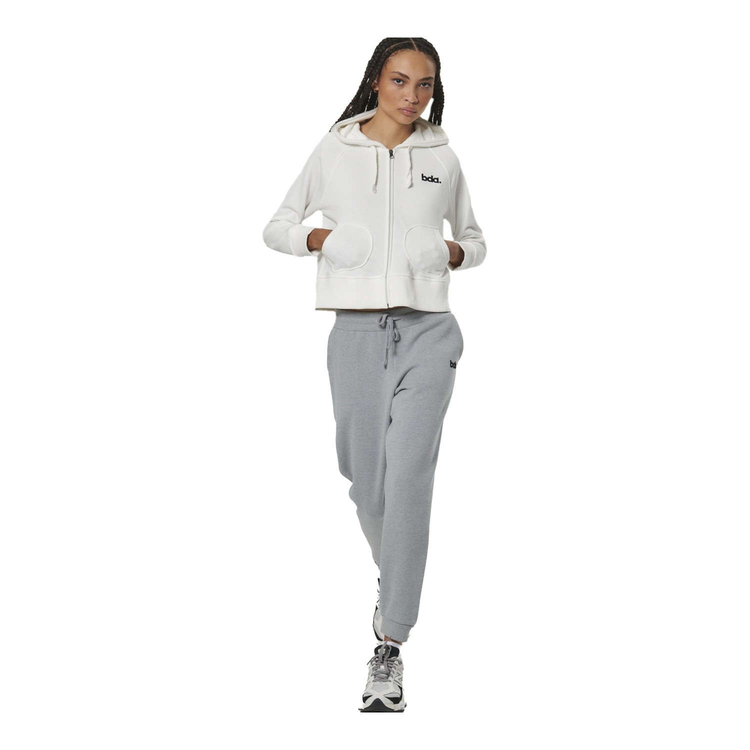 WOMEN'S ZIP THROUGH HOODIE