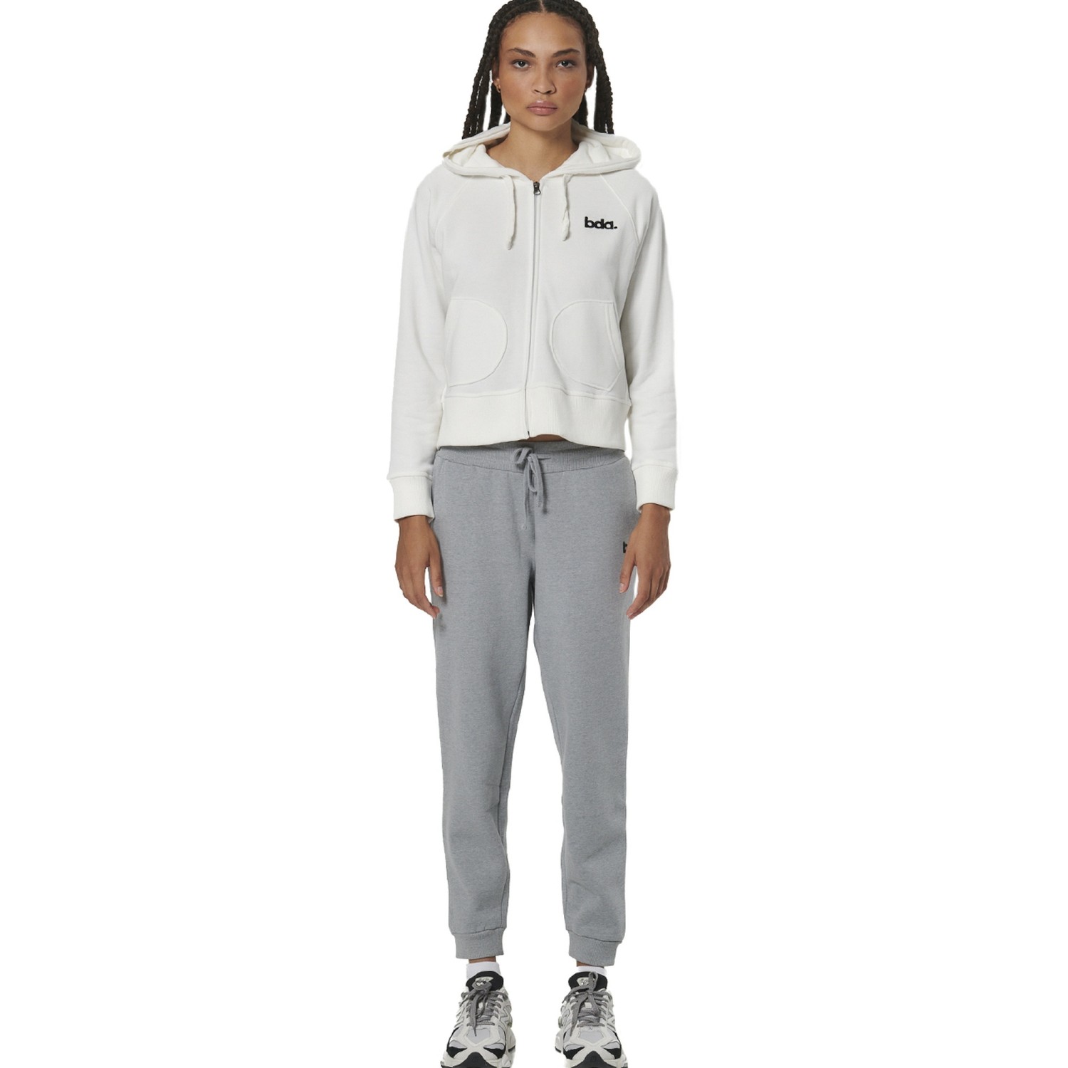 WOMEN'S ZIP THROUGH HOODIE