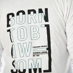 Unisex Μακρυμάνικο T-shirt με Τύπωμα CAMARO
