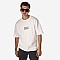 Unisex Oversized T-shirt με Κέντημα Λογότυπου BROKERS