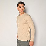 Unisex Μακρυμάνικο T-shirt με Τύπωμα BROKERS