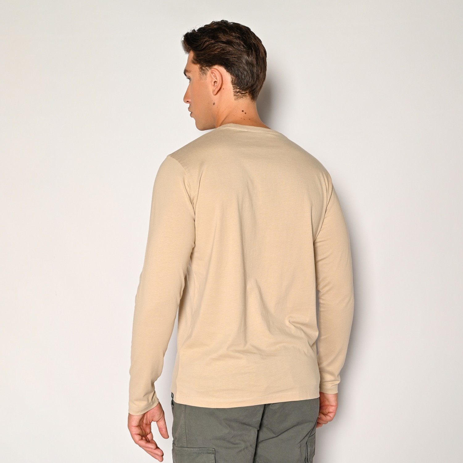 Unisex Μακρυμάνικο T-shirt με Τύπωμα BROKERS