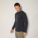 Unisex Μακρυμάνικο T-shirt με Τύπωμα BROKERS