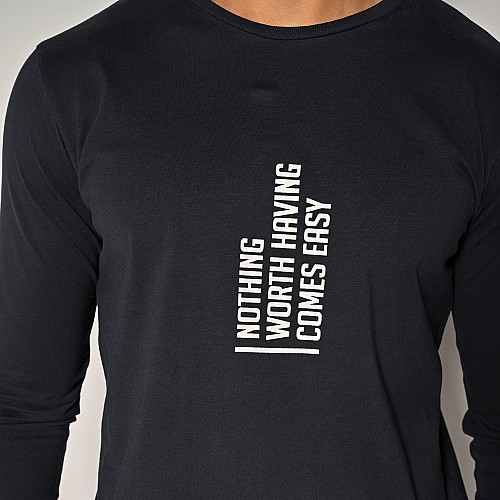 Unisex Μακρυμάνικο Βαμβακερό T-shirt με Τύπωμα CAMARO