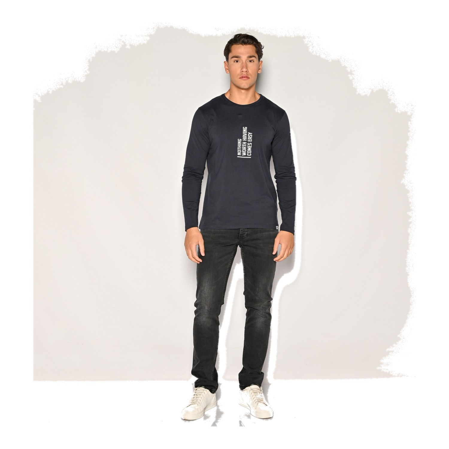 Unisex Μακρυμάνικο Βαμβακερό T-shirt με Τύπωμα CAMARO