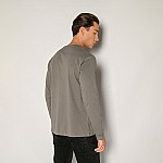 Unisex Μακρυμάνικο Βαμβακερό T-shirt με Τύπωμα CAMARO