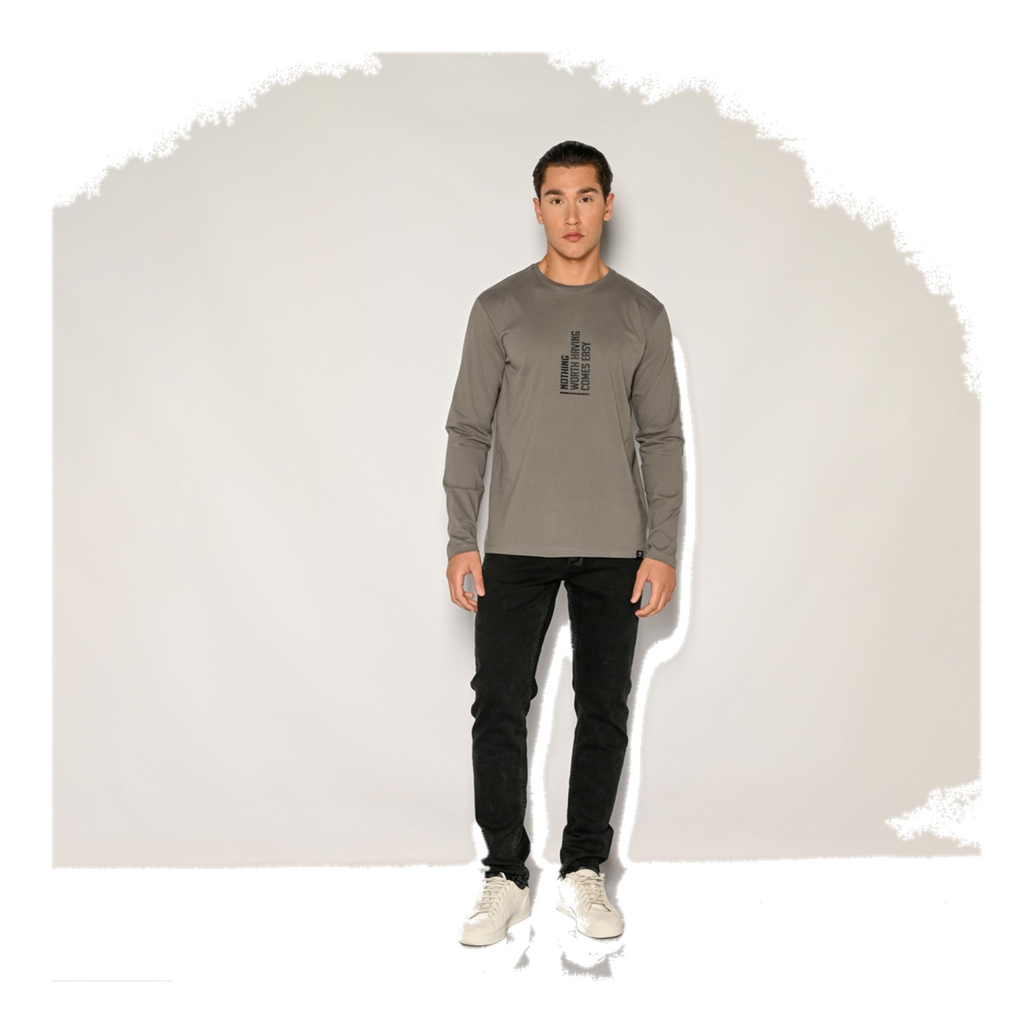 Unisex Μακρυμάνικο Βαμβακερό T-shirt με Τύπωμα CAMARO