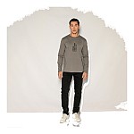 Unisex Μακρυμάνικο Βαμβακερό T-shirt με Τύπωμα CAMARO