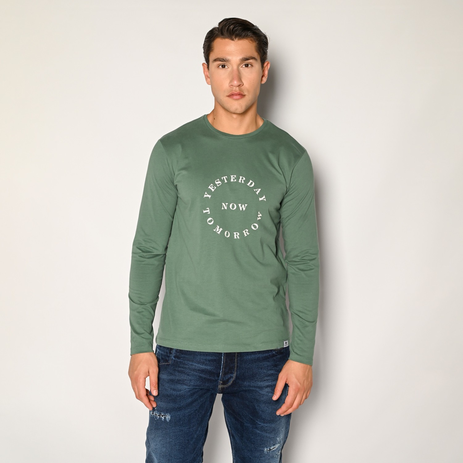 Unisex Μακρυμάνικο T-Shirt με Τύπωμα CAMARO