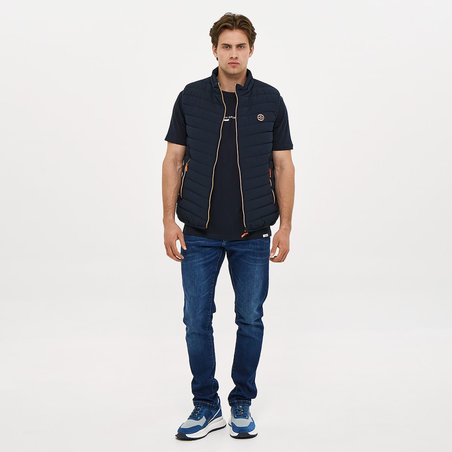 Unisex Γιλέκο Καπιτονέ με Φερμουάρ BROKERS