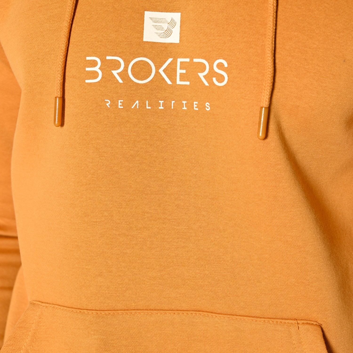 Unisex Φούτερ με Κουκούλα και Λογότυπο BROKERS