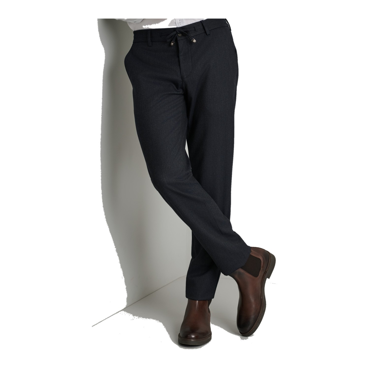 Unisex Παντελόνι με Ελαστική Μέση NAVY & GREEN