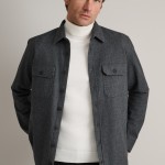 Unisex Πουκάμισο Overshirt Comfort Fit NAVY & GREEN Unisex Πουκάμισο Overshirt Comfort Fit NAVY & GREEN