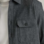Unisex Πουκάμισο Overshirt Comfort Fit NAVY & GREEN Unisex Πουκάμισο Overshirt Comfort Fit NAVY & GREEN