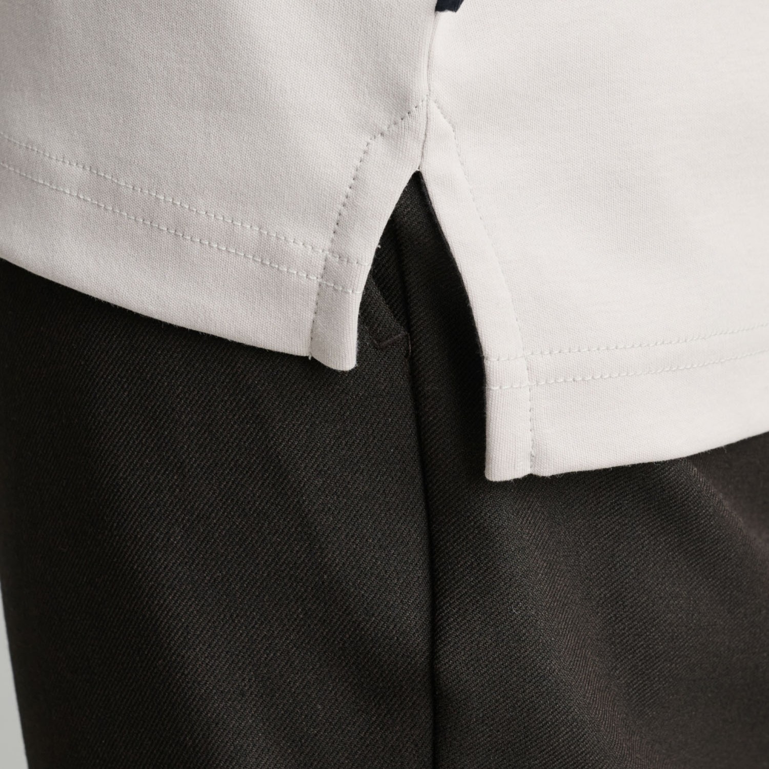Unisex Μακρυμάνικη Μπλούζα Πόλο NAVY & GREEN