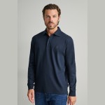 Unisex Μακρυμάνικη Μπλούζα Πόλο NAVY & GREEN