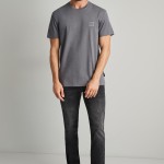 Unisex Μπλούζα Λαιμόκοψη με Λογότυπο NAVY & GREEN Unisex Μπλούζα Λαιμόκοψη με Λογότυπο NAVY & GREEN