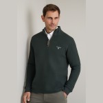 Unisex Μπλούζα Λουπέτο με Φερμουάρ NAVY & GREEN Unisex Μπλούζα Λουπέτο με Φερμουάρ NAVY & GREEN