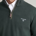 Unisex Μπλούζα Λουπέτο με Φερμουάρ NAVY & GREEN Unisex Μπλούζα Λουπέτο με Φερμουάρ NAVY & GREEN