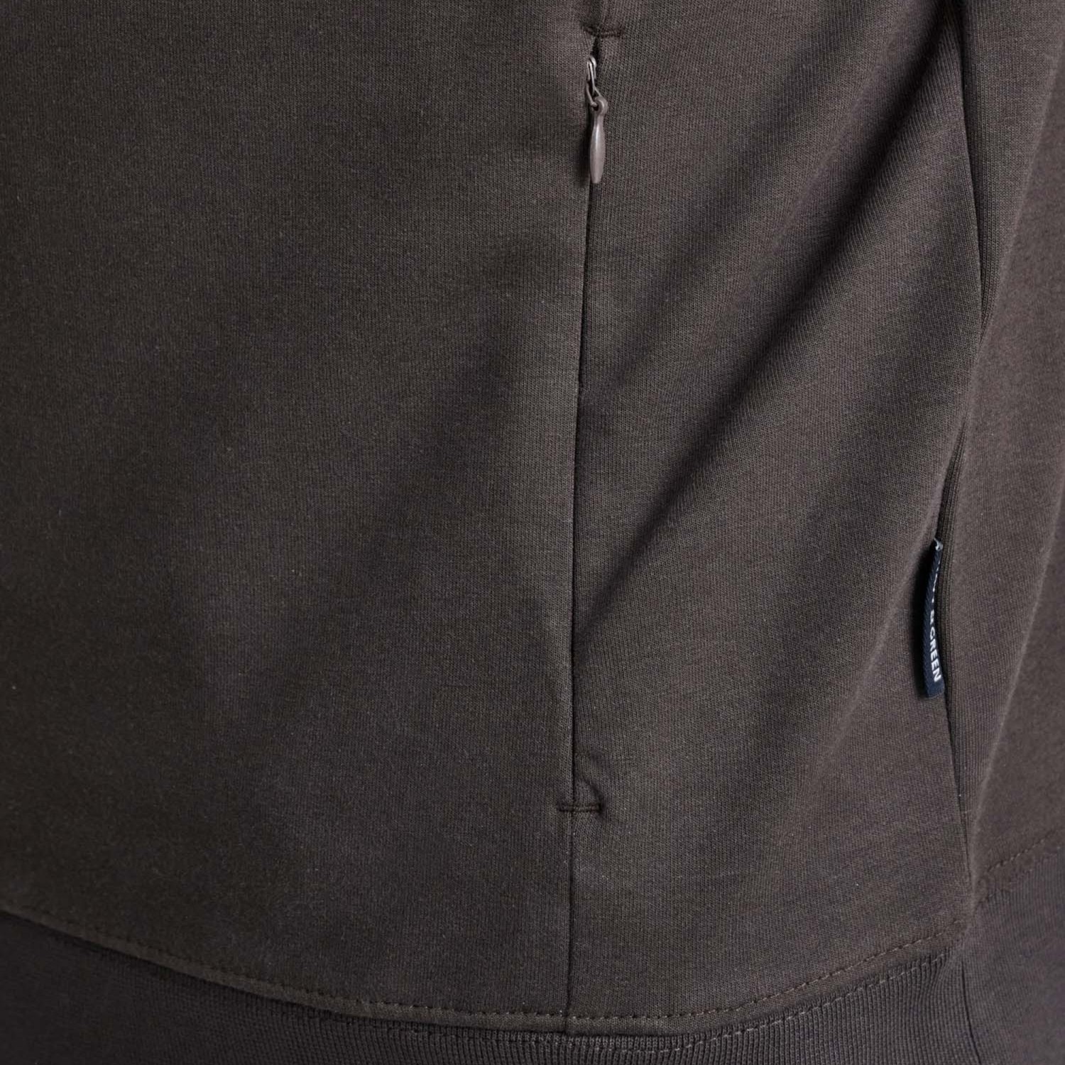 Unisex Μπλούζα Φούτερ με Λαιμόκοψη NAVY & GREEN
