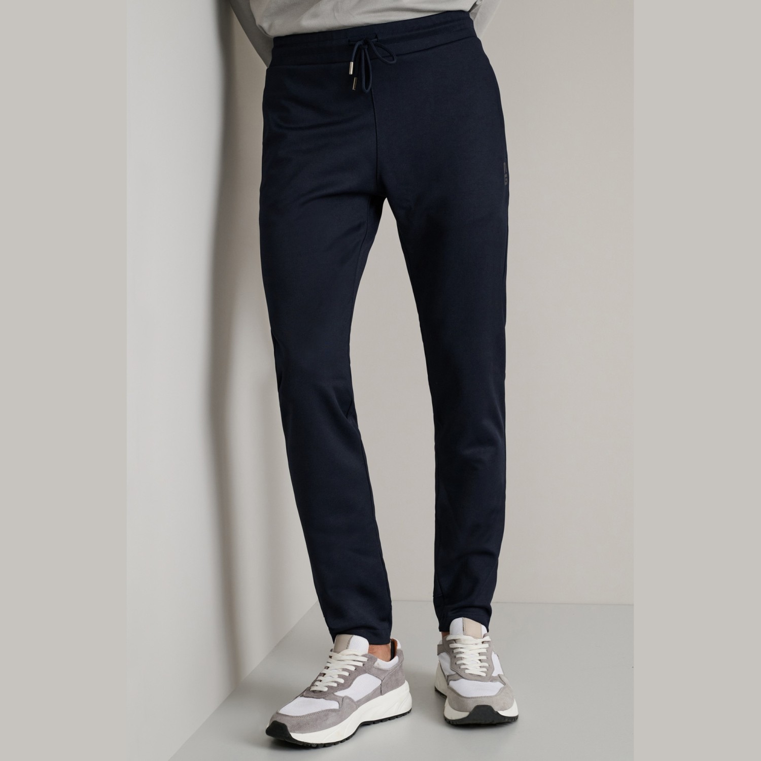 Unisex Παντελόνι Φόρμας Slim Γραμμή NAVY & GREEN Unisex Παντελόνι Φόρμας Slim Γραμμή NAVY & GREEN
