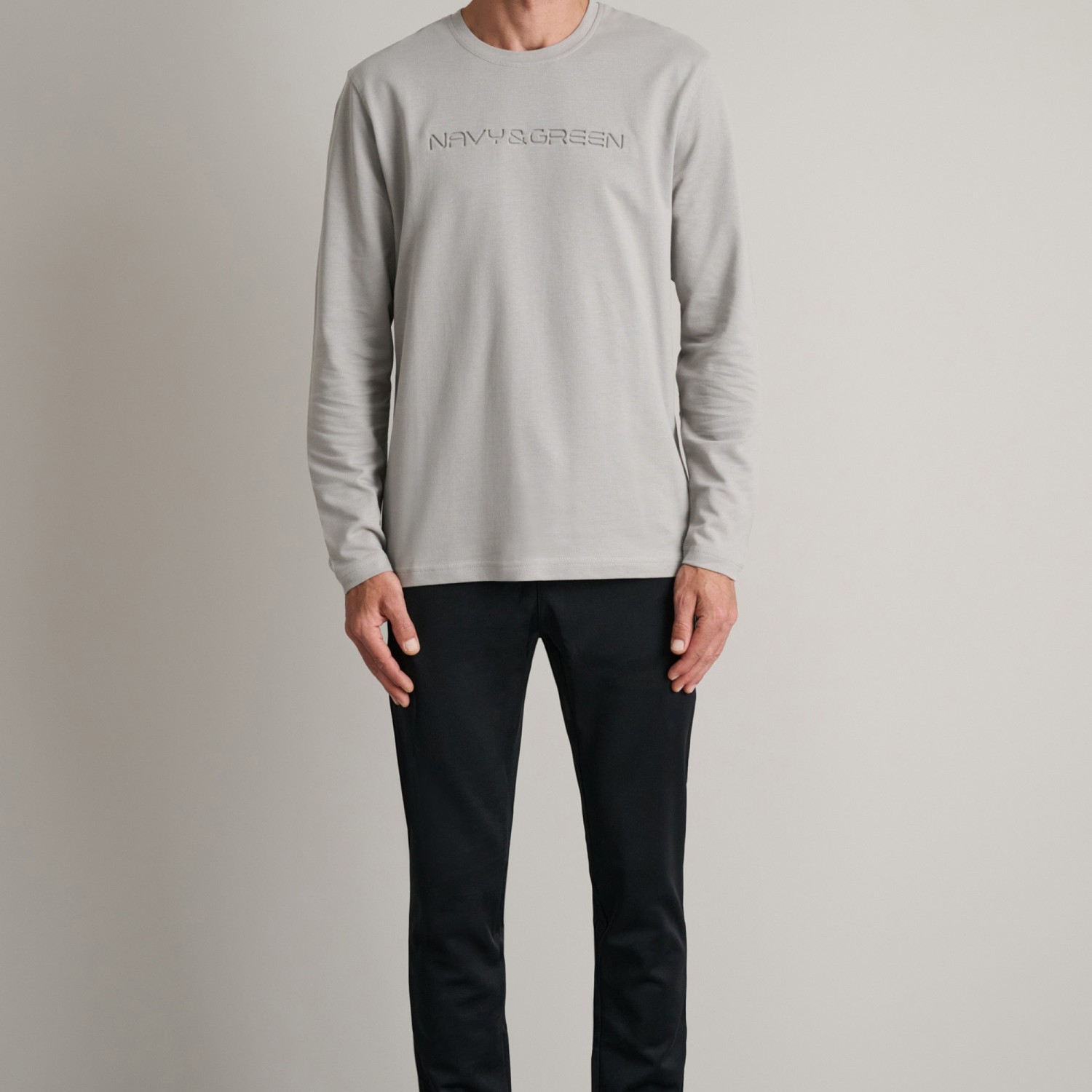 Unisex Παντελόνι Φόρμας Slim Γραμμή NAVY & GREEN
