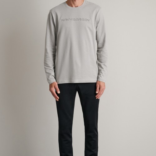 Unisex Παντελόνι Φόρμας Slim Γραμμή NAVY & GREEN
