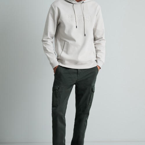 Unisex Παντελόνι Cargo με Τσέπες NAVY & GREEN
