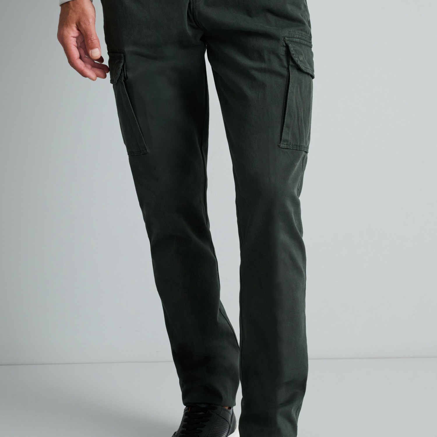 Unisex Παντελόνι Cargo με Τσέπες NAVY & GREEN