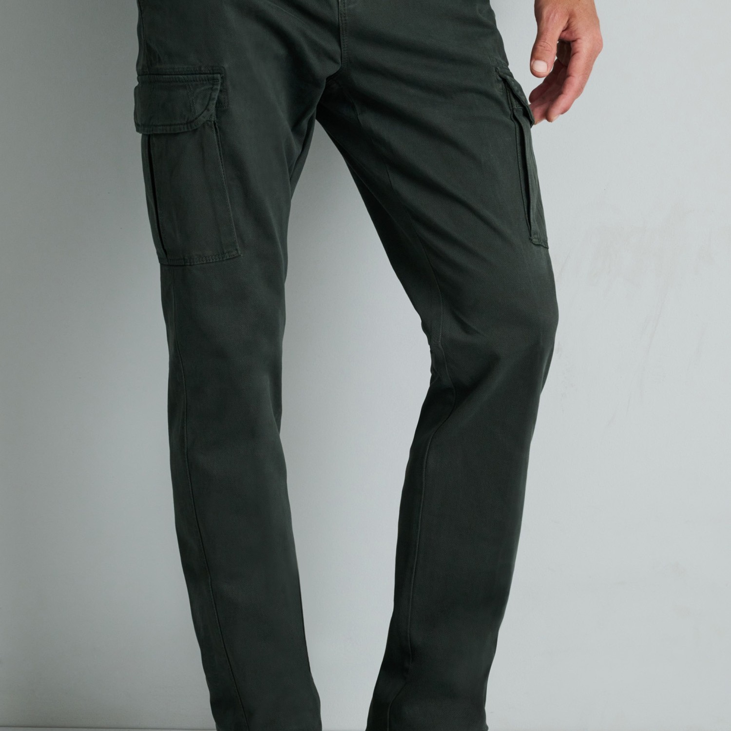 Unisex Παντελόνι Cargo με Τσέπες NAVY & GREEN