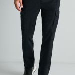Unisex Παντελόνι Cargo με Τσέπες NAVY & GREEN