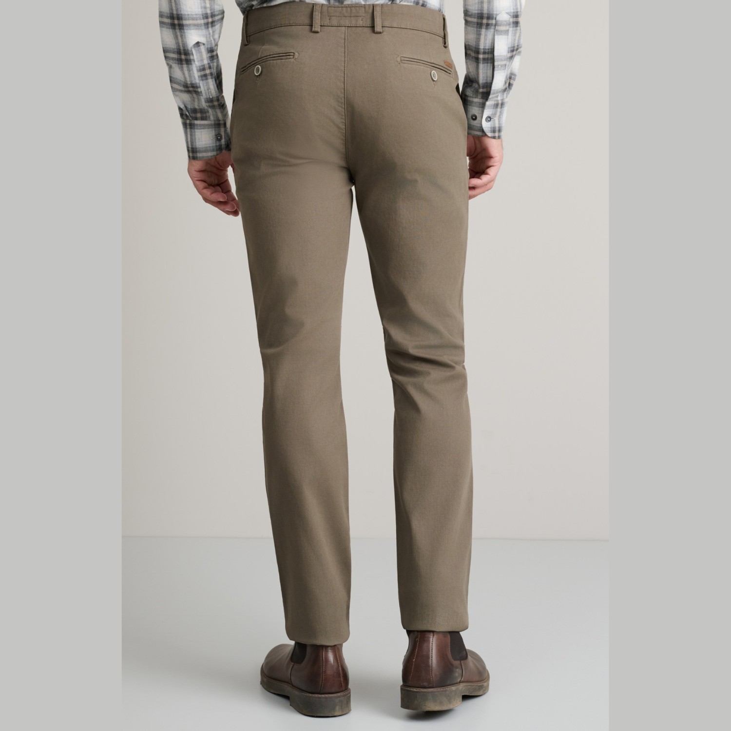 Unisex Παντελόνι Chino Modern Fit NAVY & GREEN