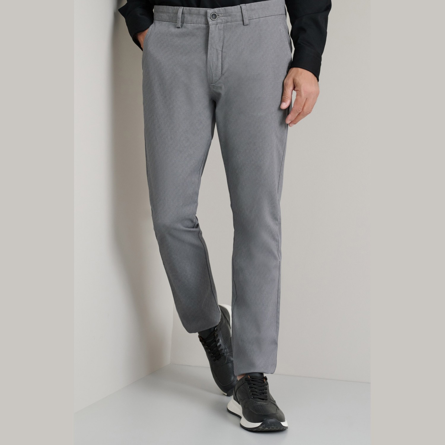 Unisex Παντελόνι Chino Modern Fit NAVY & GREEN