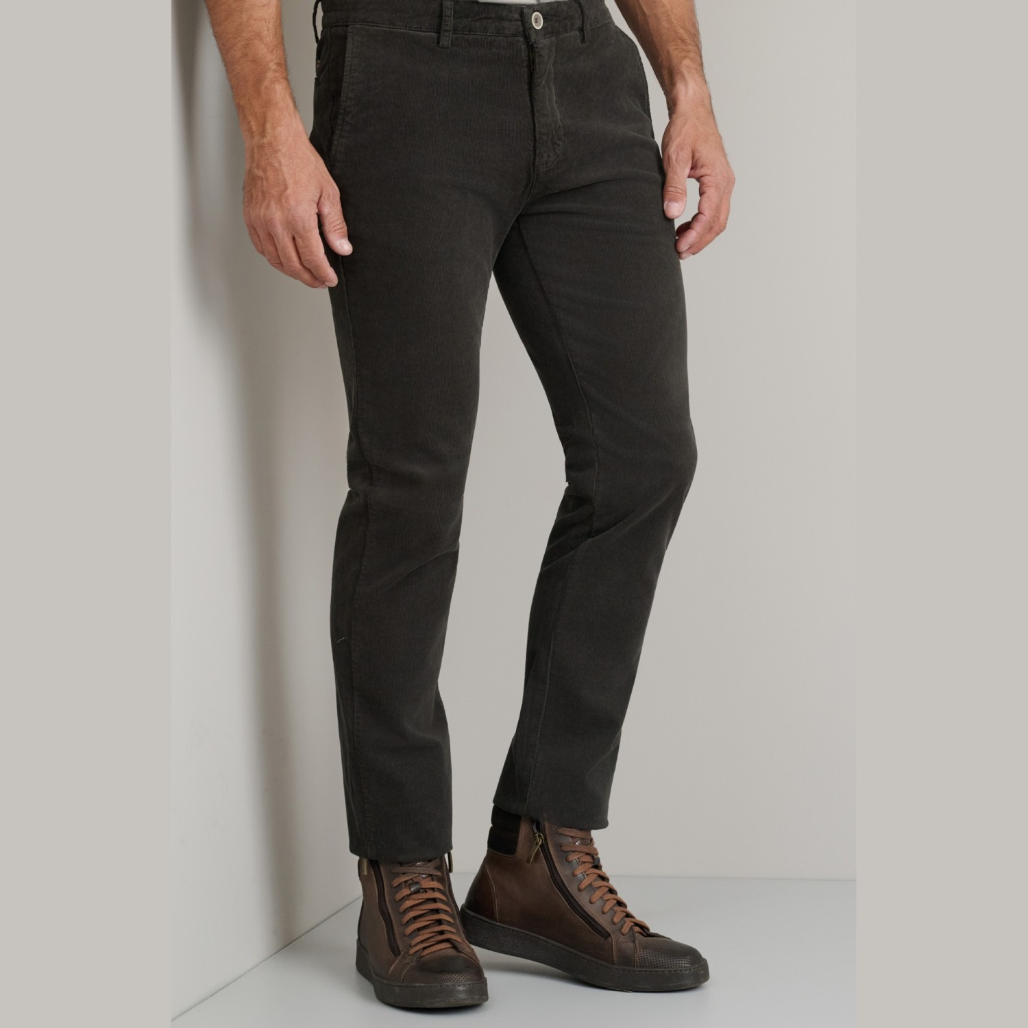 Unisex Παντελόνι Chino Modern Fit NAVY & GREEN