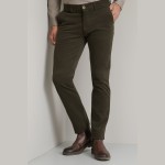 Unisex Παντελόνι Chino Modern Fit NAVY & GREEN