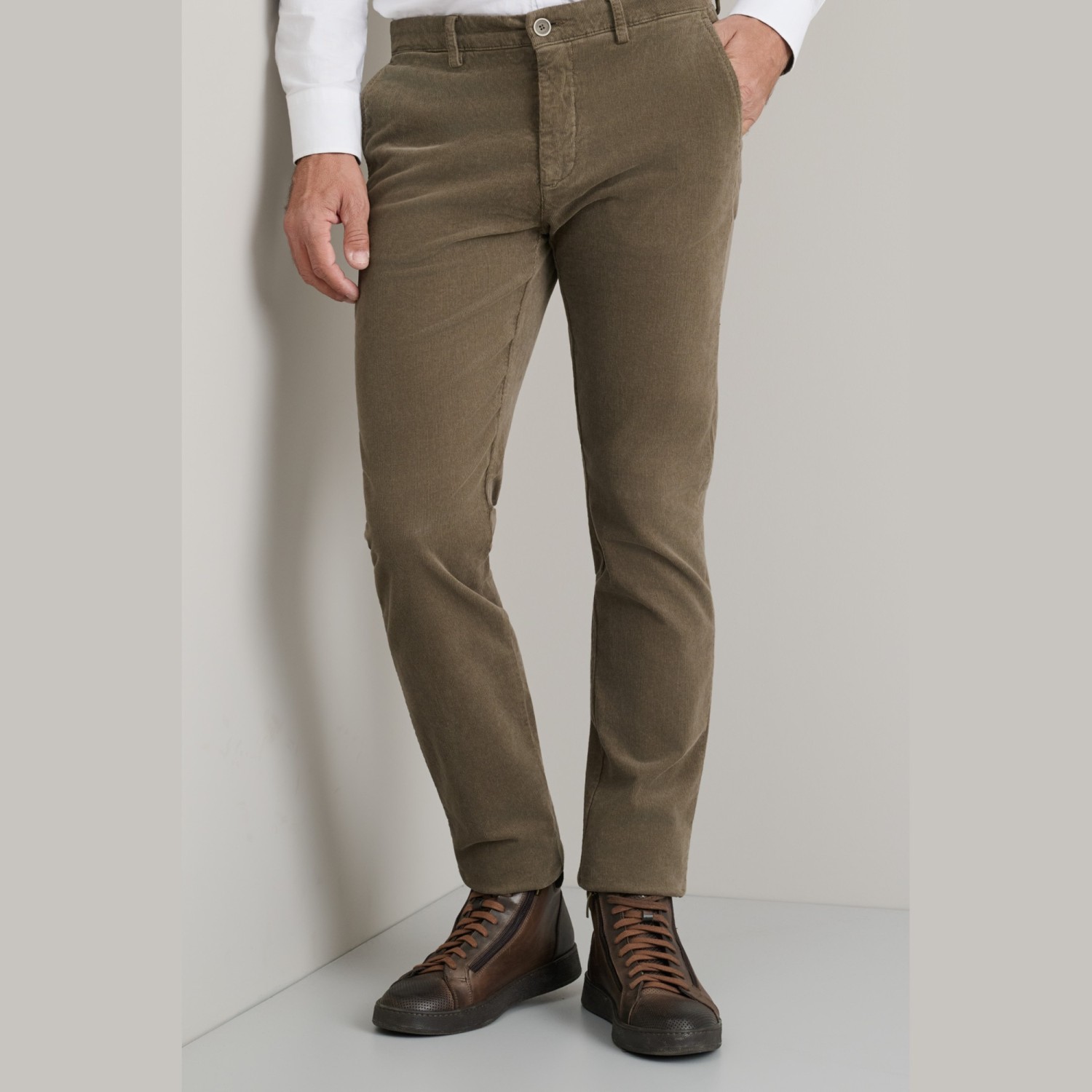 Unisex Παντελόνι Chino Modern Fit NAVY & GREEN