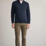 Unisex Παντελόνι Chino Modern Fit NAVY & GREEN