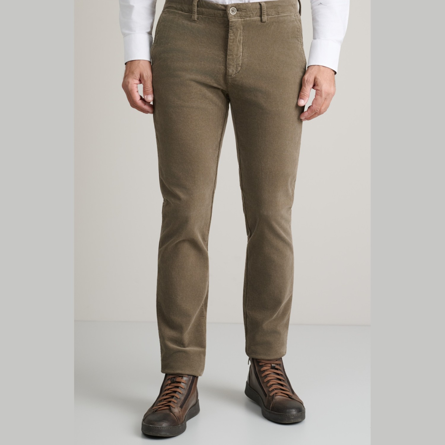 Unisex Παντελόνι Chino Modern Fit NAVY & GREEN