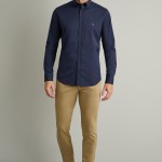 Unisex Παντελόνι Chino Modern Fit NAVY & GREEN