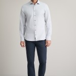 Unisex Παντελόνι Υφασμάτινο Modern Fit NAVY & GREEN