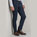 Unisex Παντελόνι Υφασμάτινο Modern Fit NAVY & GREEN