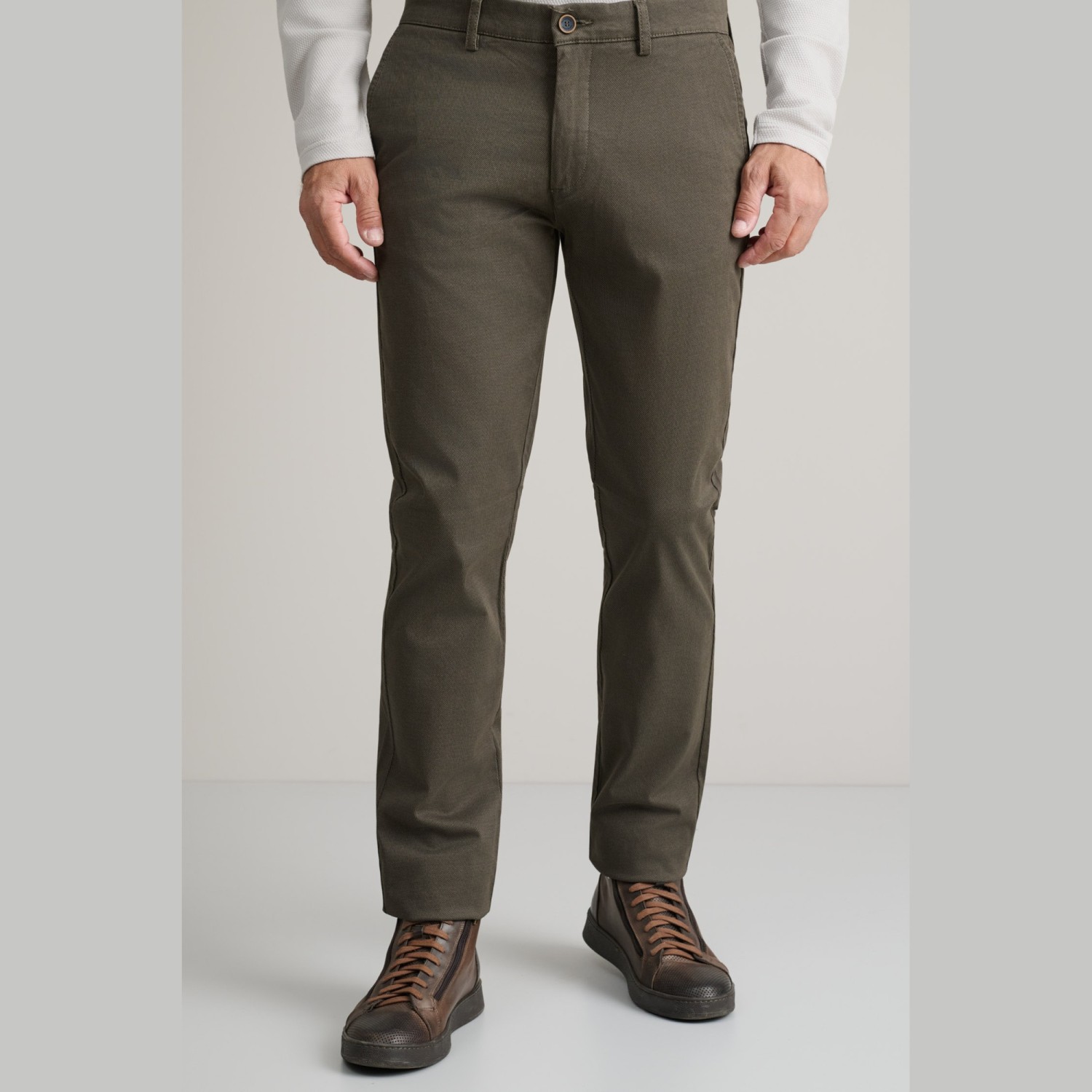 Unisex Παντελόνι Chino NAVY & GREEN Unisex Παντελόνι Chino NAVY & GREEN