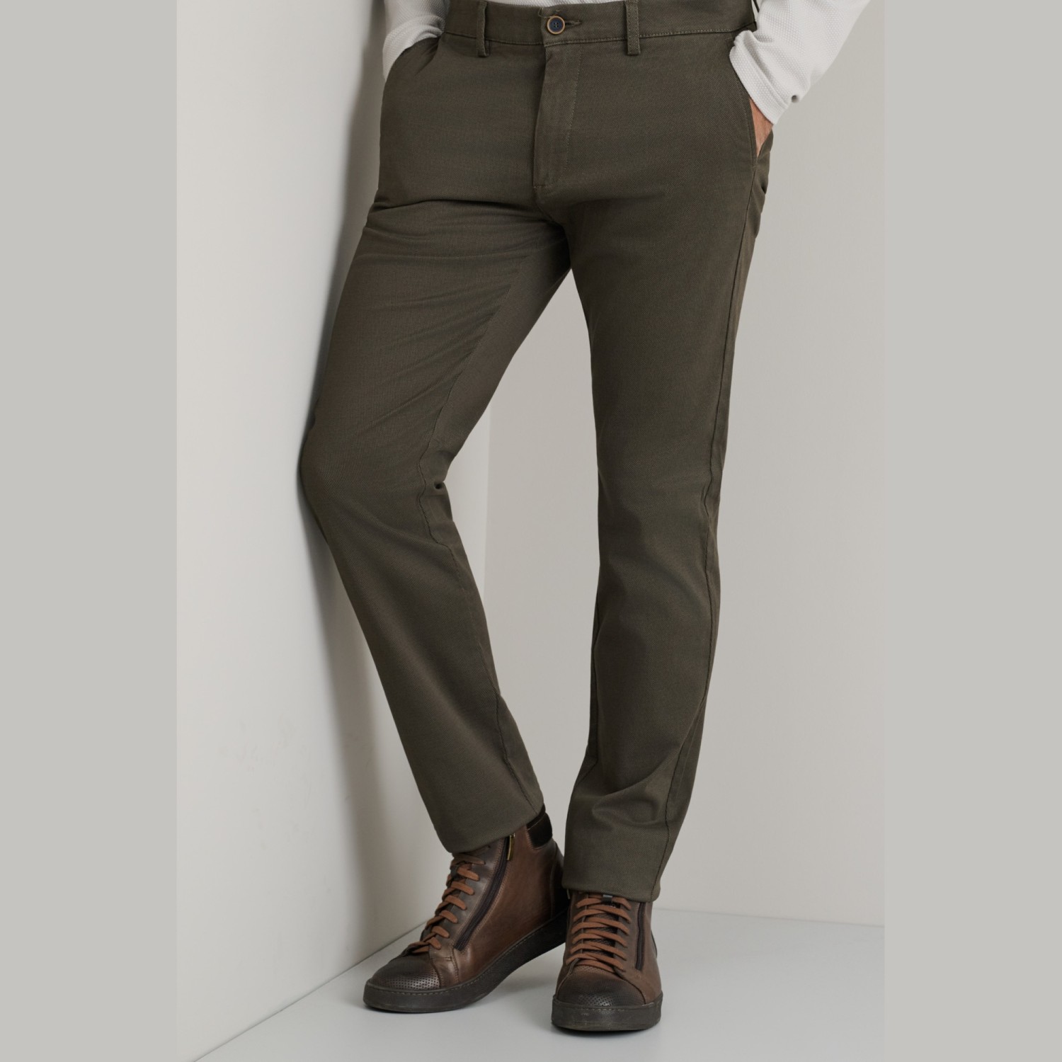 Unisex Παντελόνι Chino NAVY & GREEN Unisex Παντελόνι Chino NAVY & GREEN