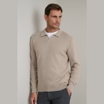 Unisex Πλεκτό Βαμβακερό Πόλο Μακρυμάνικο NAVY & GREEN Unisex Πλεκτό Βαμβακερό Πόλο Μακρυμάνικο NAVY & GREEN