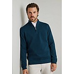 Ανδρικό Πλεκτό Navy & Green